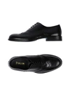 Pollini Laced Shoes In Black
