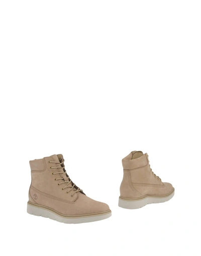 Timberland Ankle Boot In Beige