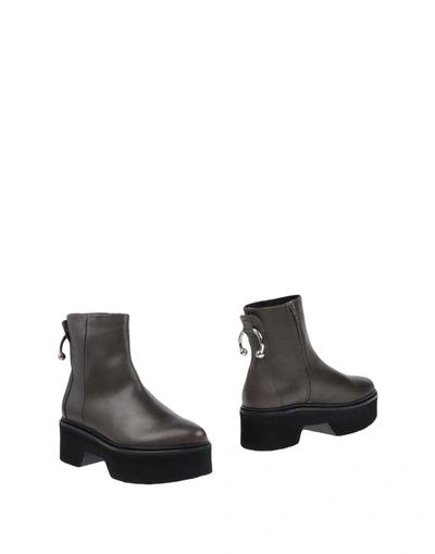 Vic Matie Ankle Boots In Lead