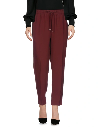 Alexander Wang T Casual Pants In Maroon