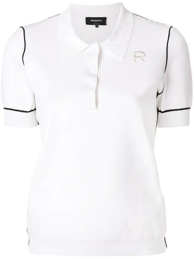 Rochas Contrast Detail Polo Top