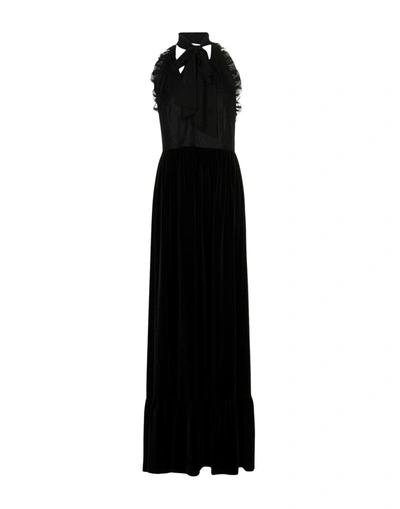 Atos Lombardini Long Dresses In Black