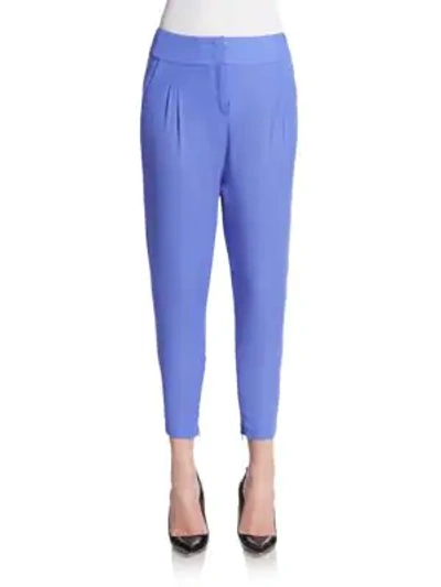 Just Cavalli Tapered Harem Pants In Blue
