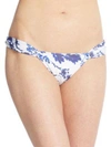 Vix By Paula Hermanny Marin Loop Bikini Bottom In Blue