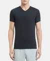 Calvin Klein 2-pack Stretch Cotton T-shirt In Black
