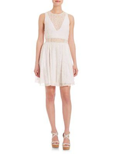 Rebecca Minkoff Trixie Dress In Chalk