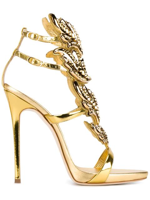 silver giuseppe shoes