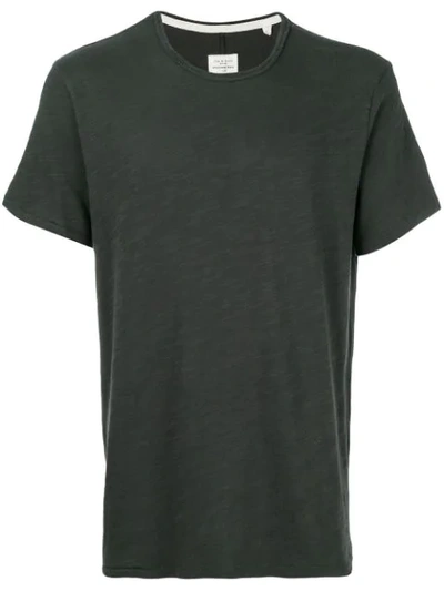 Rag & Bone Standard Issue Slubbed Cotton T-shirt In Black