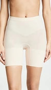 Spanx Power Shorts In Soft Almond