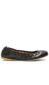 See By Chloé Jane Scalloped Ballet Flats In Black