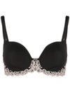 Wacoal Embrace Lace Underwire T-shirt Bra In Black