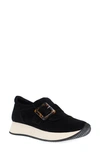 Pelle Moda Odate Slip-on Platform Sneaker In Black