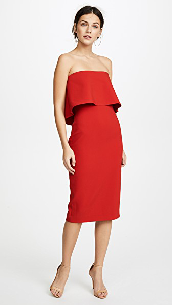 driggs strapless dress