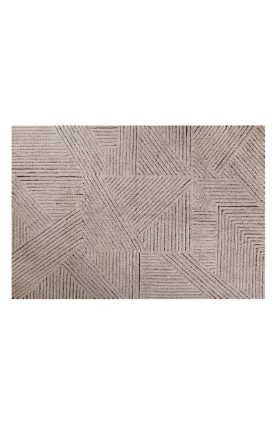Lorena Canals Woolable Golden Coffee Washable Wool Rug In Brown