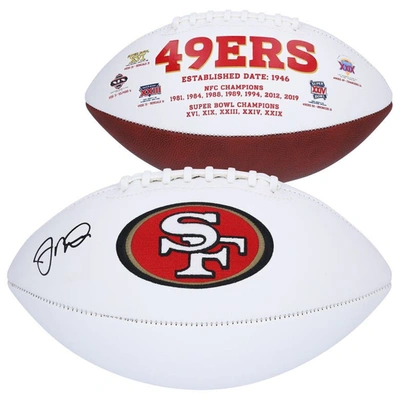Fanatics Authentic Joe Montana White San Francisco 49ers Autographed Panel Football