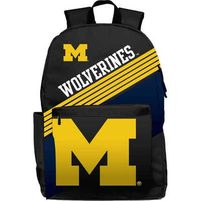 Mojo Kids' Michigan Wolverines Ultimate Fan Backpack In Black