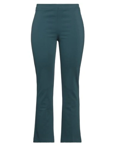 Jucca Woman Pants Deep Jade Size 12 Viscose, Polyamide, Elastane In Green