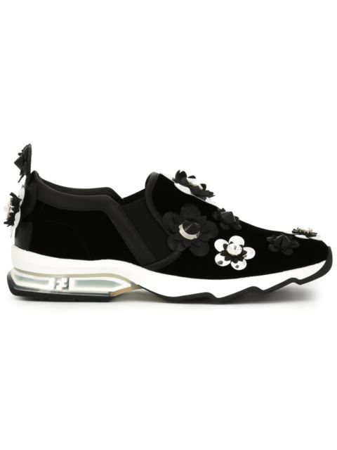 fendi floral sneakers