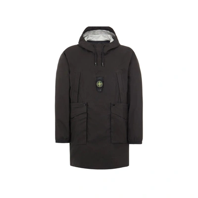 Stone Island Packable Down Jacket In Black
