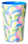 Rice Set Of Four Melamine Tumblers In Jungle Fever