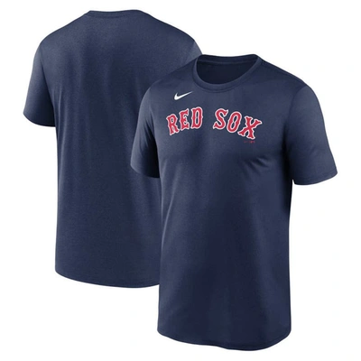 Nike Navy Boston Red Sox New Legend Wordmark T-shirt