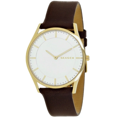 Skagen Men's White Dial Watch