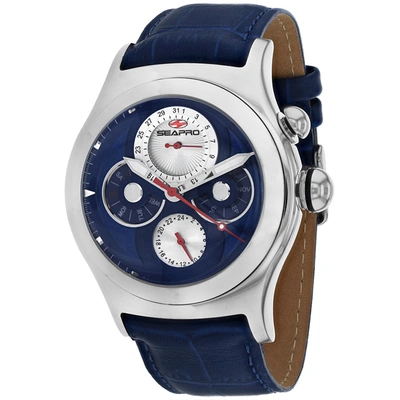 Seapro Men's Blue Dial Watch