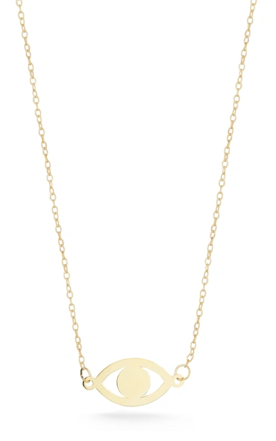 Ember Fine Jewelry 14k Italian Gold Evil Eye Necklace
