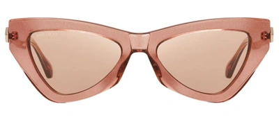Jimmy Choo Donna/s Cateye Sunglasses In Pink