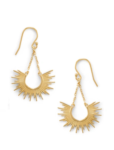 Liv Oliver 18k Gold Cleopatra Earrings