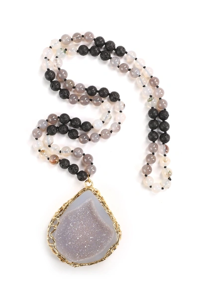 Eye Candy La Amara Pendant Necklace In Multi