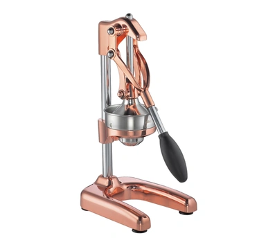 Cilio Amalfi Commercial Grade Manual Citrus Juicer, Extractor, And Juice Press, Copper In Multi