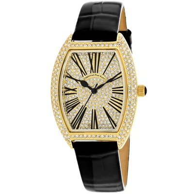 Christian Van Sant Women's Gold Dial Watch