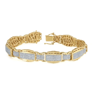 Monary 10k Yellow Gold Bracelets With 2.97 Ct. Diamonds
