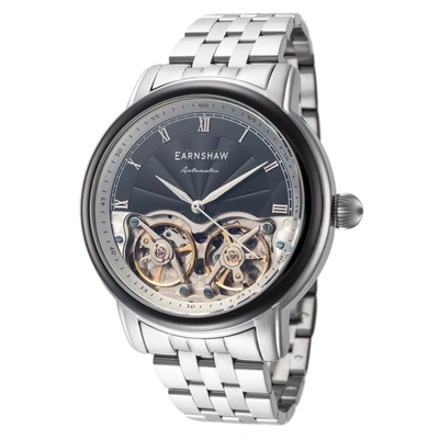 Thomas Earnshaw Men's Armstrong 42mm Automatic Watch In Silver