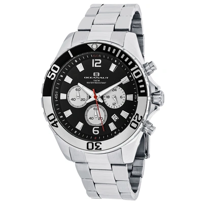 Oceanaut Men's Black Dial Watch In White