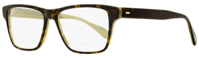 Oliver Peoples Men's Osten Eyeglasses Ov5416u 1666 Havana/horn 56mm In White