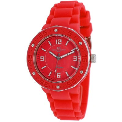 Oceanaut Women's Red Dial Watch
