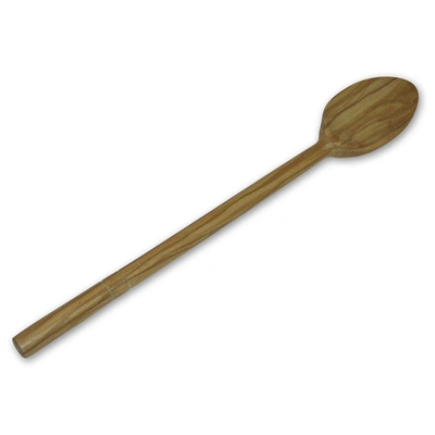 Berard Handcrafted Olive Wood 14 Inch Cooks Spoon In Brown