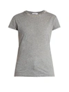 Valentino Rockstud Untitled #9 Cotton-jersey T-shirt In Grey