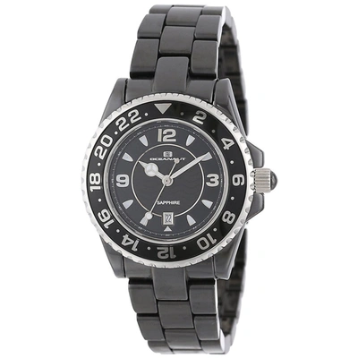 Oceanaut Women's Black Dial Watch In Grey