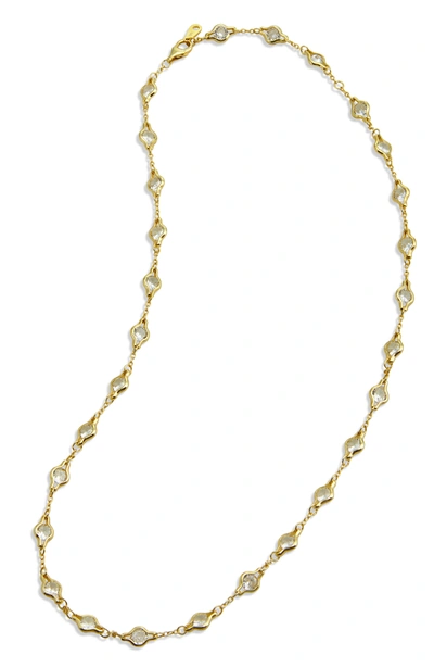 Savvy Cie Jewels Vermeil By The Yard Neck 18" In Yellow