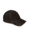 Rag & Bone Marilyn Suede Baseball Cap In Camel