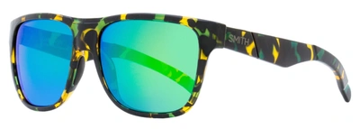 Smith Men's Carbonic Sunglasses Lowdown/n Wk7ad Green Havana 56mm In Brown