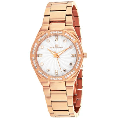 Oceanaut Women's White Mother Of Pearl Dial Watch In Beige