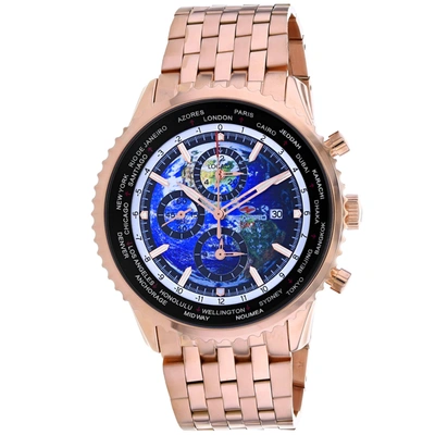 Seapro Men's Blue Dial Watch In Pink