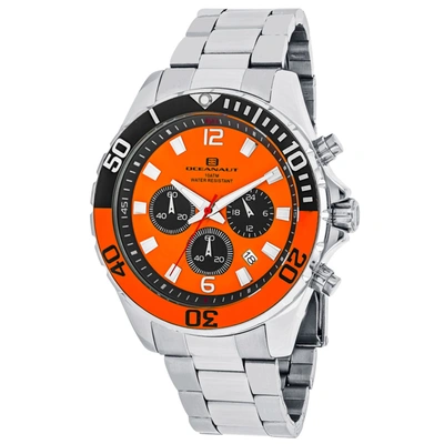 Oceanaut Men's Orange Dial Watch