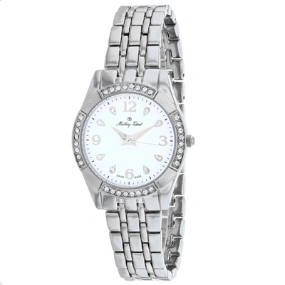 Mathey-tissot Women's White Dial Watch In Silver