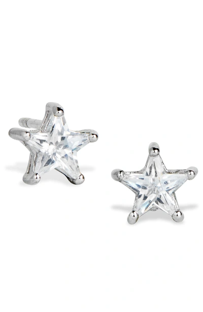 Savvy Cie Jewels Sterling Star Stud In Silver