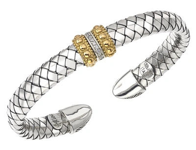 Alisa Women's Sterling Silver & 18k Gold Bracelet